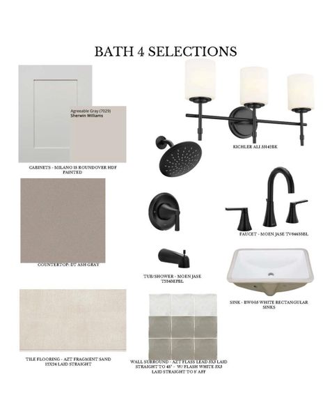 Sample of building materials used in homes in Legacy, League City (Image 10).