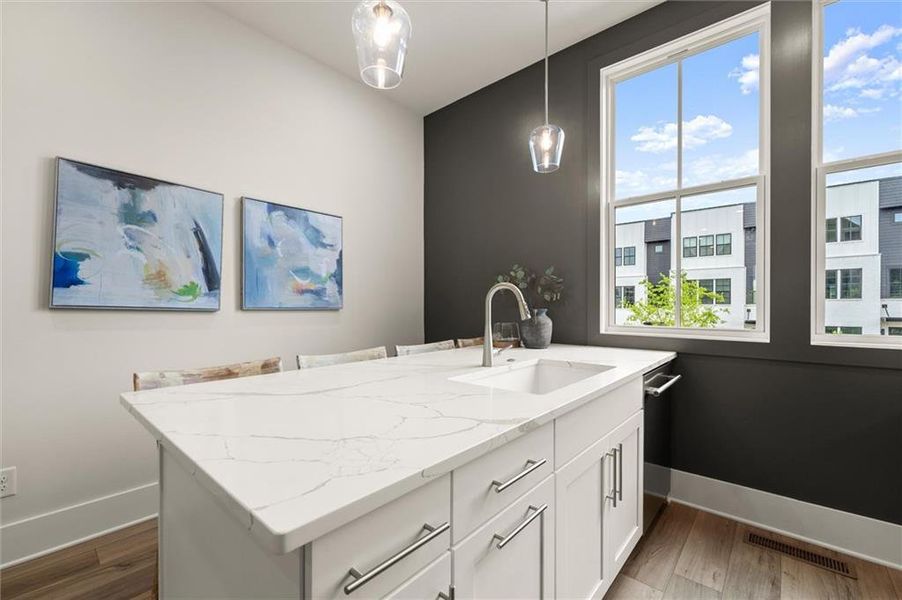 Furnished interior view inside a new home in The Gathering – Alpharetta, Alpharetta (Image 25).