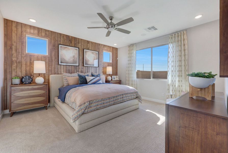 Representative furnished interior of a home built from the Dove by Mattamy Homes in Bella Vista Farms, Queen Creek (Image 28). Representative furnished interior of a home built from the Dove by Mattamy Homes in Bella Vista Farms, Queen Creek (Image 28).
