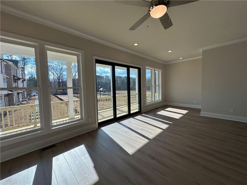 Spacious, unfurnished interior of a new home in Waterside Single Family, Peachtree Corners (Image 27).