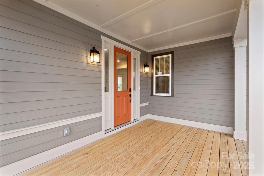 Exterior details and patio area of a home in Riverwalk, Rock Hill (Image 24).