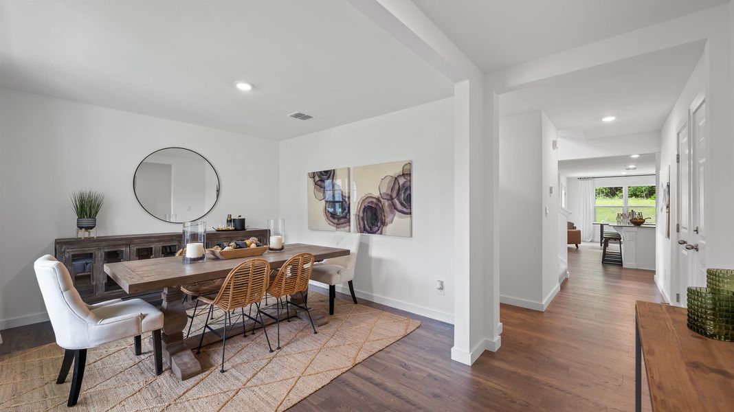 Furnished interior view inside a new home in Prairie Pass, Apison (Image 3).
