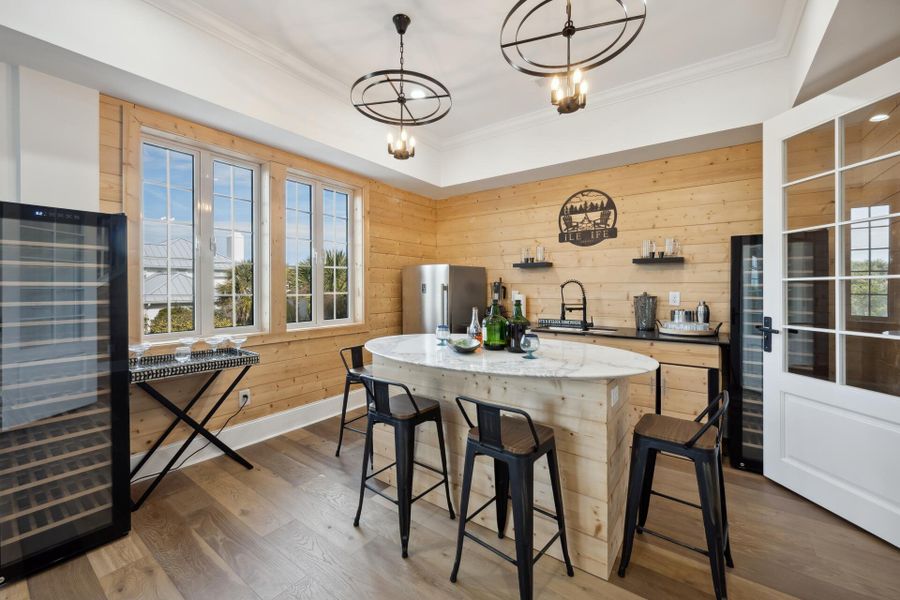Furnished interior view inside a new home in , Georgetown (Image 18).