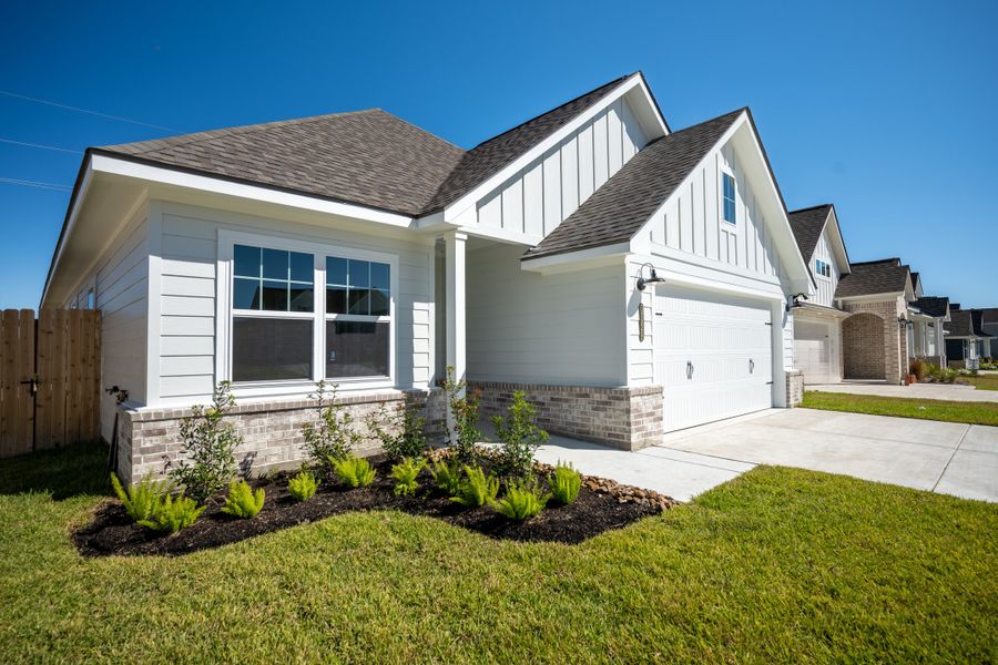 Representative exterior photo of a completed home built from the The Daffodil by Avonley Homes in Rubicon, Caldwell, TX (Image 2).