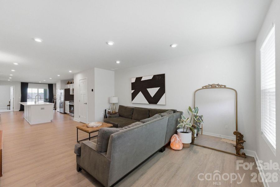 Furnished interior view inside a new home in , Troutman (Image 35).