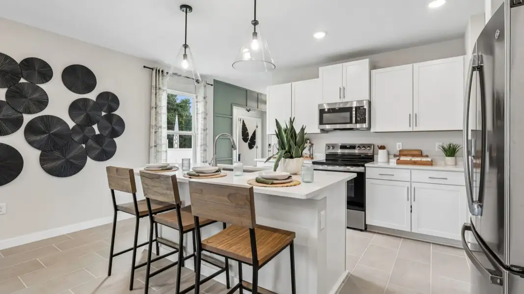 Flagler Floor Plan Open Concept Kitchen