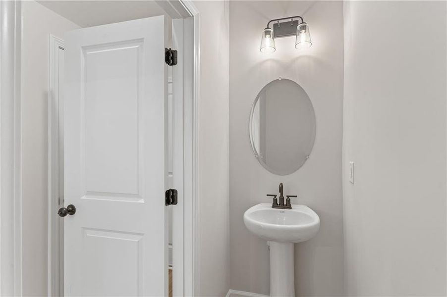 Furnished interior view inside a new home in Cherokee Township, Acworth (Image 6). Furnished interior view inside a new home in Cherokee Township, Acworth (Image 6).