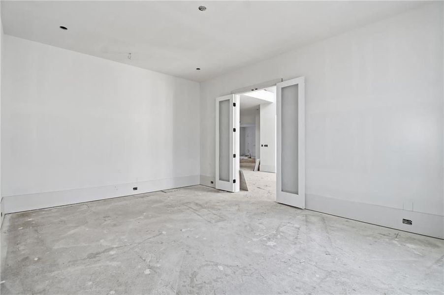 In-progress construction of a new home in , Alpharetta, GA (Image 36).