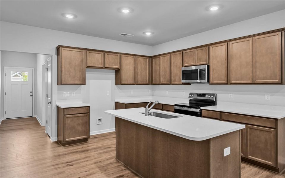 Furnished interior view inside a new home in Fieldstone, Lexington (Image 8).