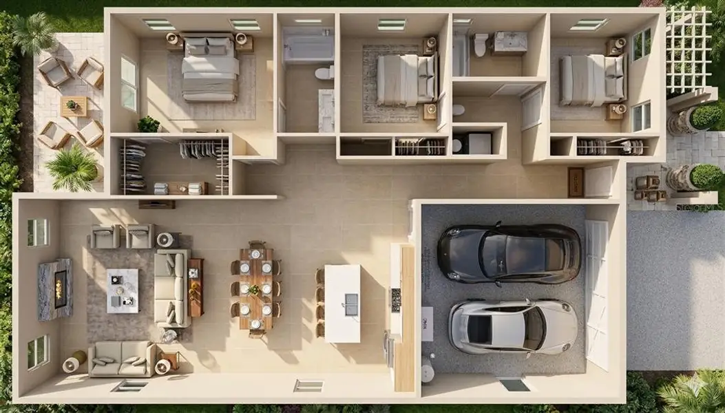 2D floor plan layout of this home in , St. Petersburg, FL (Image 5). 2D floor plan layout of this home in , St. Petersburg, FL (Image 5).
