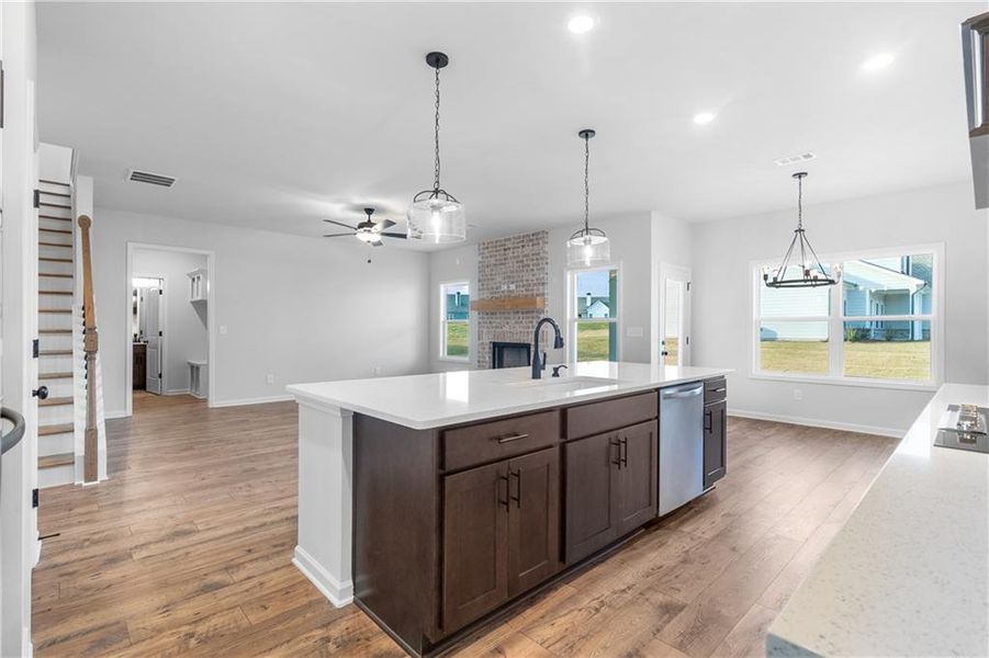 Furnished interior view inside a new home in Harmony Farms, Eatonton (Image 13).