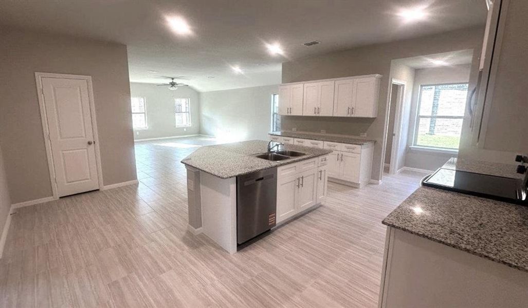 Furnished interior view inside a new home in Sandy Beach, Azle (Image 5).