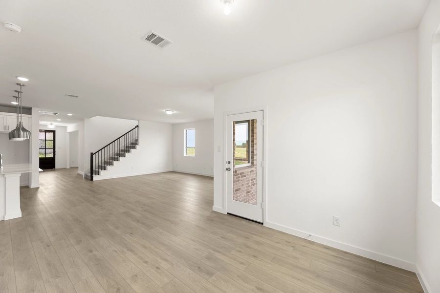 Open Living-Dining Room