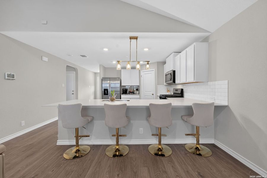Furnished interior view inside a new home in Riverstone at Westpointe, San Antonio (Image 6).