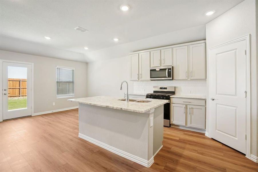 Photo is not of the actual home, but is an inspirational photo of builder’s model home and may depict options, furnishings, and/or decorator features that are not included.