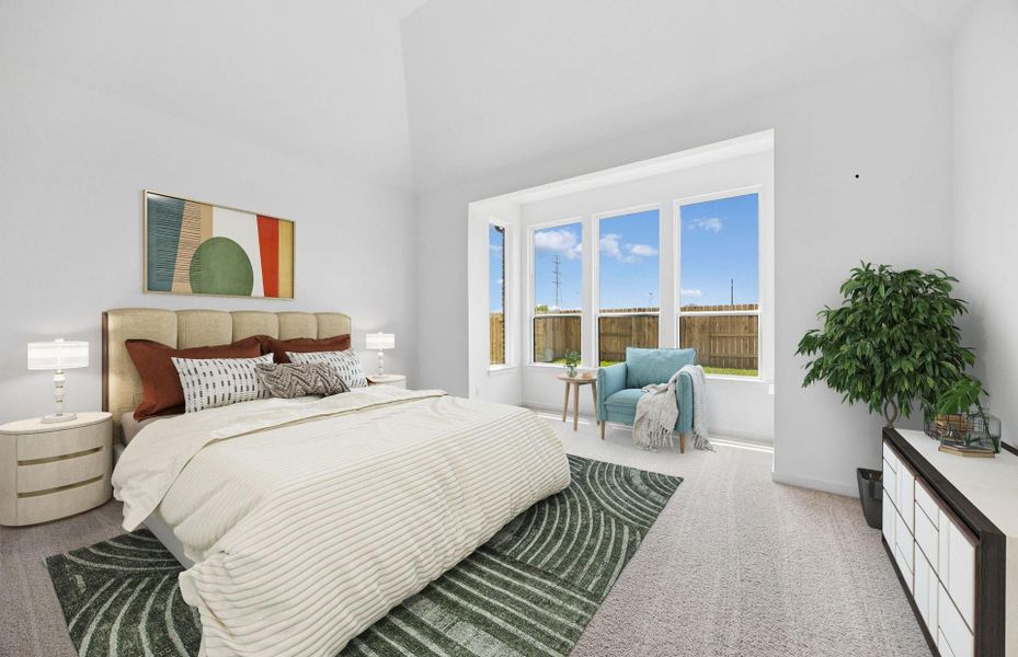 Furnished interior view inside a new home in Katy Court, Katy (Image 16).