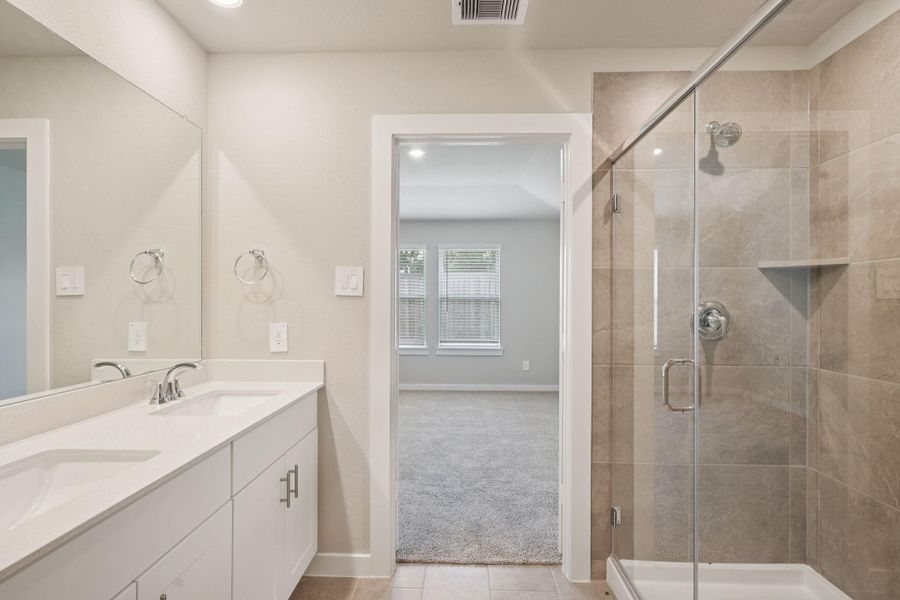 Photo is not of the actual home, but is an inspirational photo of builder’s model home and may depict options, furnishings, and/or decorator features that are not included