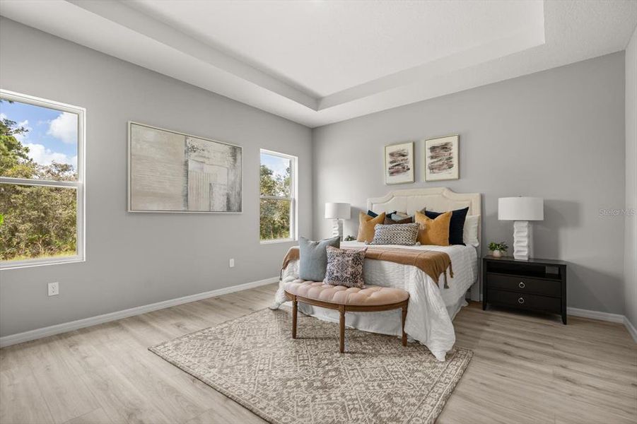 Furnished interior view inside a new home in , Sebring (Image 16). Furnished interior view inside a new home in , Sebring (Image 16).