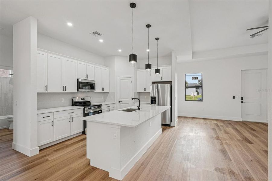 Furnished interior view inside a new home in , North Port (Image 5). Furnished interior view inside a new home in , North Port (Image 5).