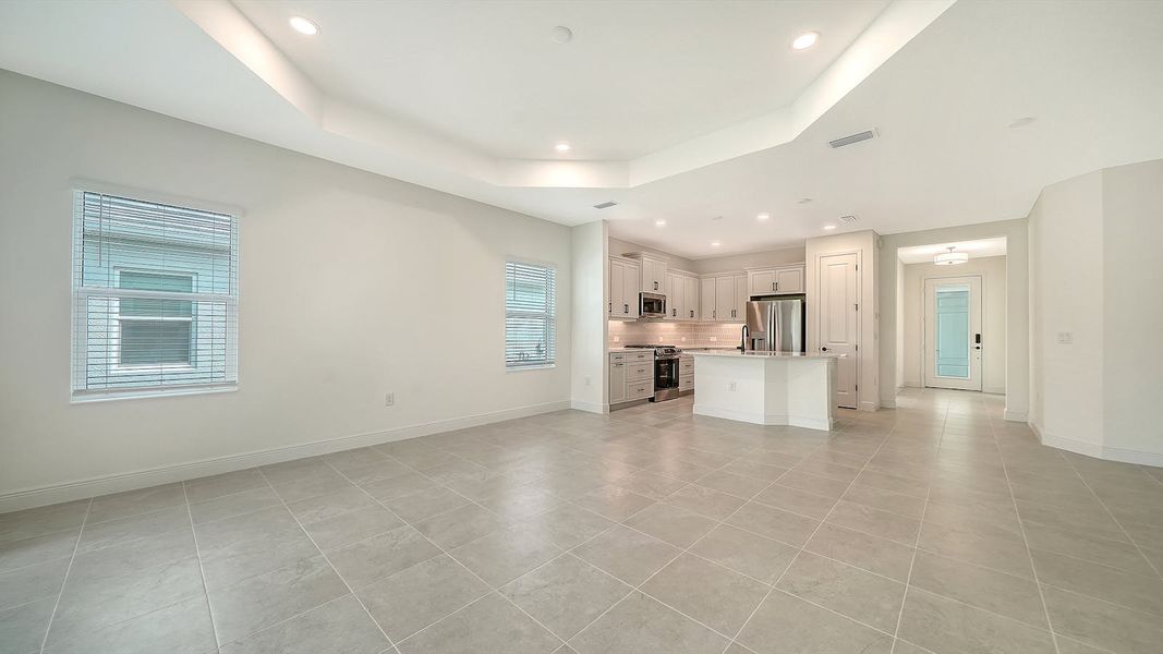 Spacious, unfurnished interior of a new home in Windward Real Estate and Homes for Sale in Sarasota, FL - Neal Communities, Lakewood Ranch (Image 16).