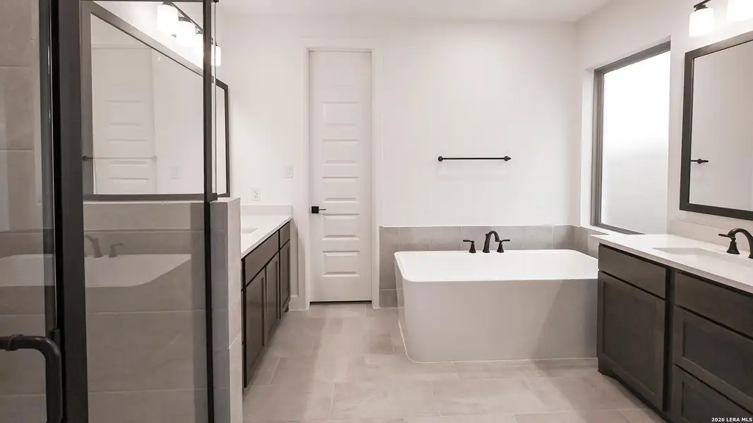 Furnished interior view inside a new home in Hidden Canyon, San Antonio (Image 7).