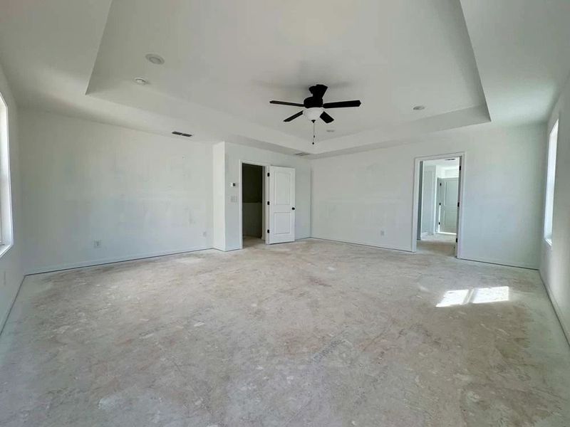 Primary Bedroom Construction Progress Primary Bedroom Construction Progress