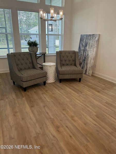 Furnished interior view inside a new home in SilverLeaf, St. Augustine (Image 4). Furnished interior view inside a new home in SilverLeaf, St. Augustine (Image 4).