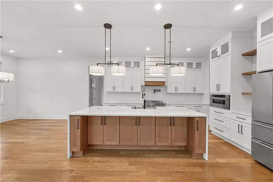 Furnished interior view inside a new home in , Hoschton (Image 12).