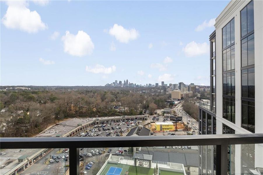 Exterior details and patio area of a home in The Dillon Buckhead, Atlanta (Image 3).