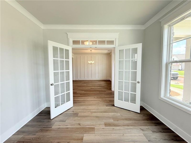 Spacious, unfurnished interior of a new home in Ponderosa Farms Manor, Gainesville (Image 44). Spacious, unfurnished interior of a new home in Ponderosa Farms Manor, Gainesville (Image 44).