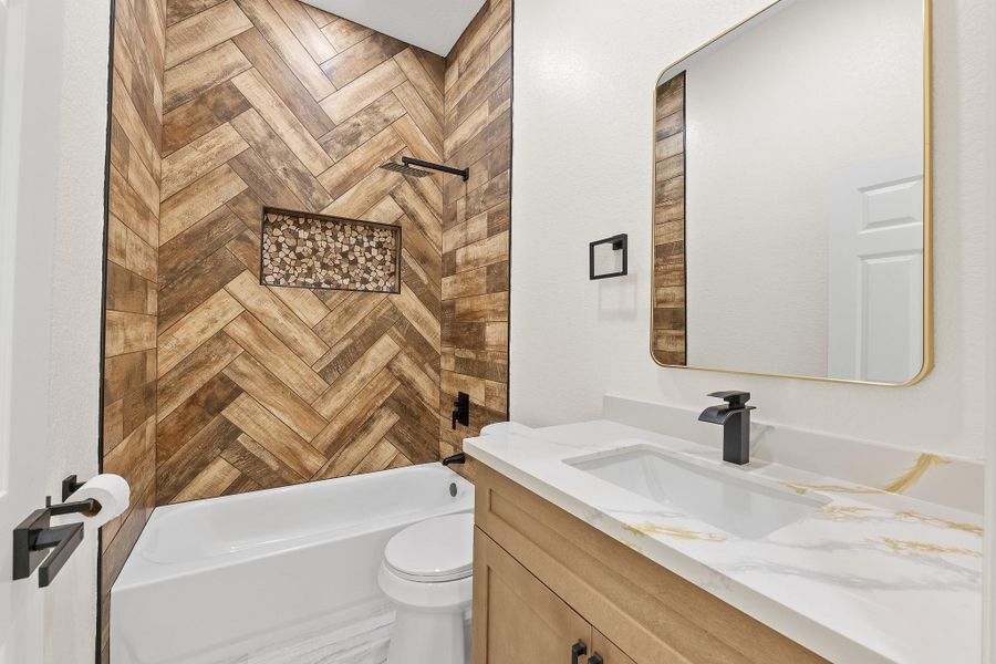 Furnished interior view inside a new home in , Cleveland (Image 5). Furnished interior view inside a new home in , Cleveland (Image 5).