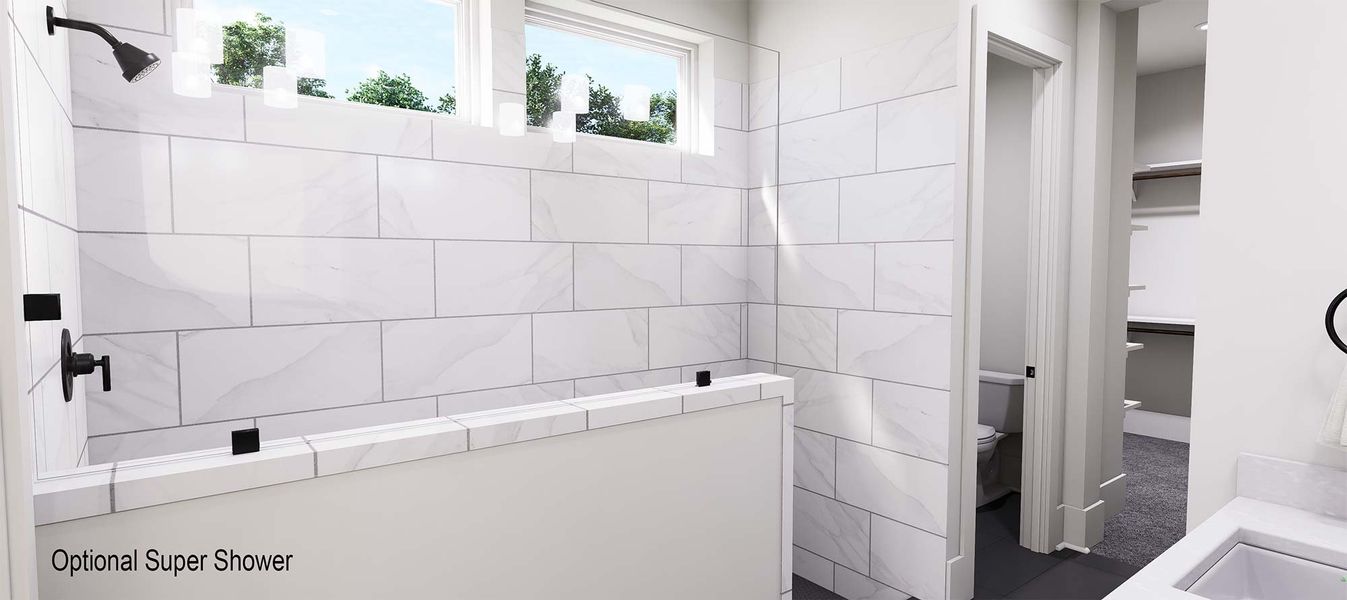 The Cleveland - Optional Super Shower The Cleveland - Optional Super Shower