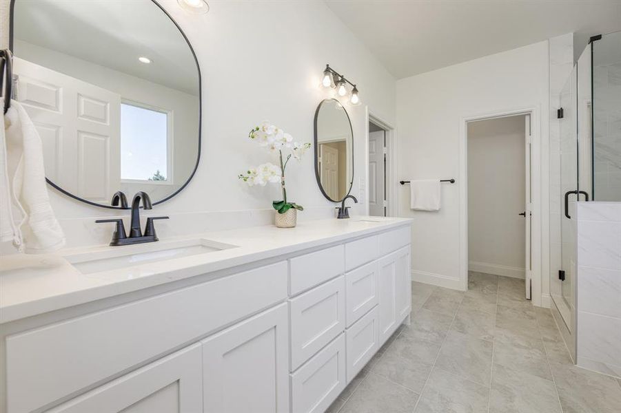 Furnished interior view inside a new home in , Farmersville (Image 39).