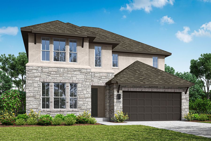 Image 4 representing the McKinney by Tri Pointe Homes in Wolf Ranch, Georgetown, TX.