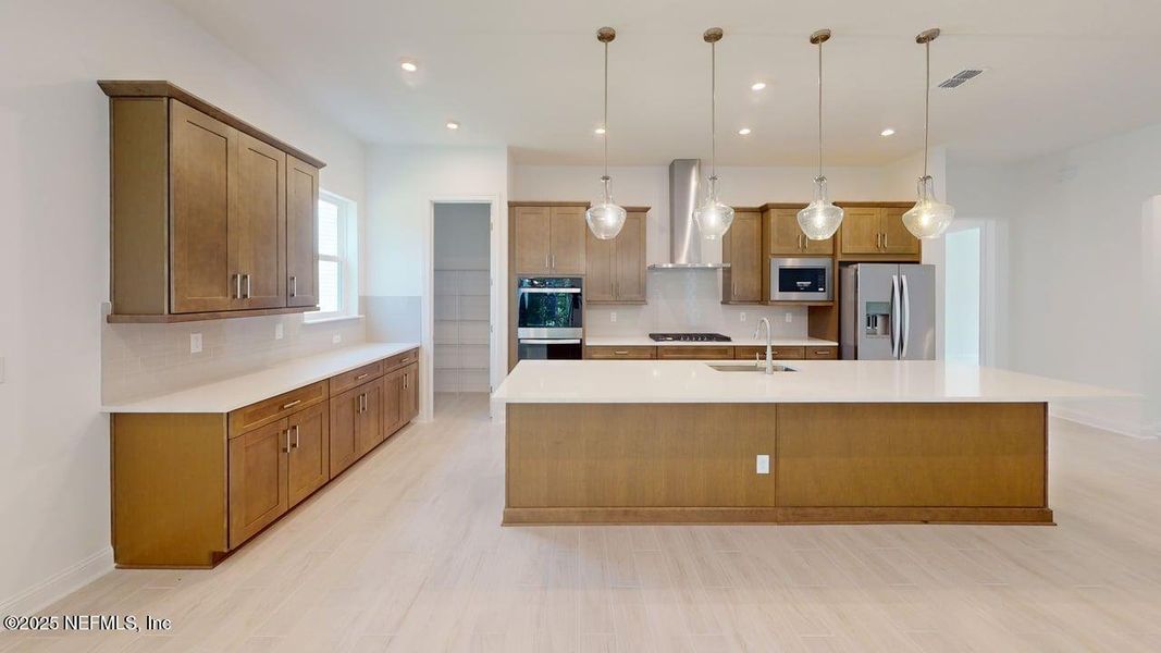 Furnished interior view inside a new home in RiverTown - Ravines, St. Johns (Image 3).