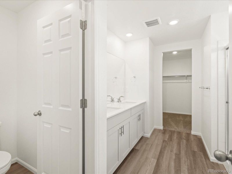 Furnished interior view inside a new home in Ridgeline Vista: The Flora Collection, Brighton (Image 14).