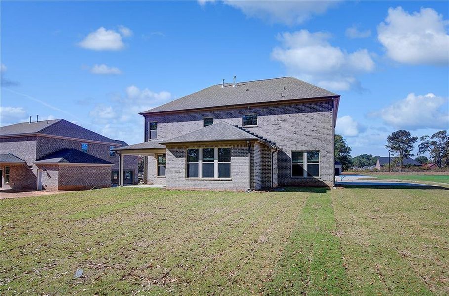 Exterior details and patio area of a home in Brighton, Locust Grove (Image 3). Exterior details and patio area of a home in Brighton, Locust Grove (Image 3).