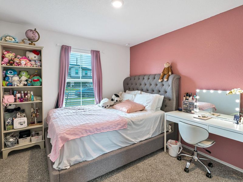 Furnished interior view inside a new home in Tamarron, Fulshear (Image 14).