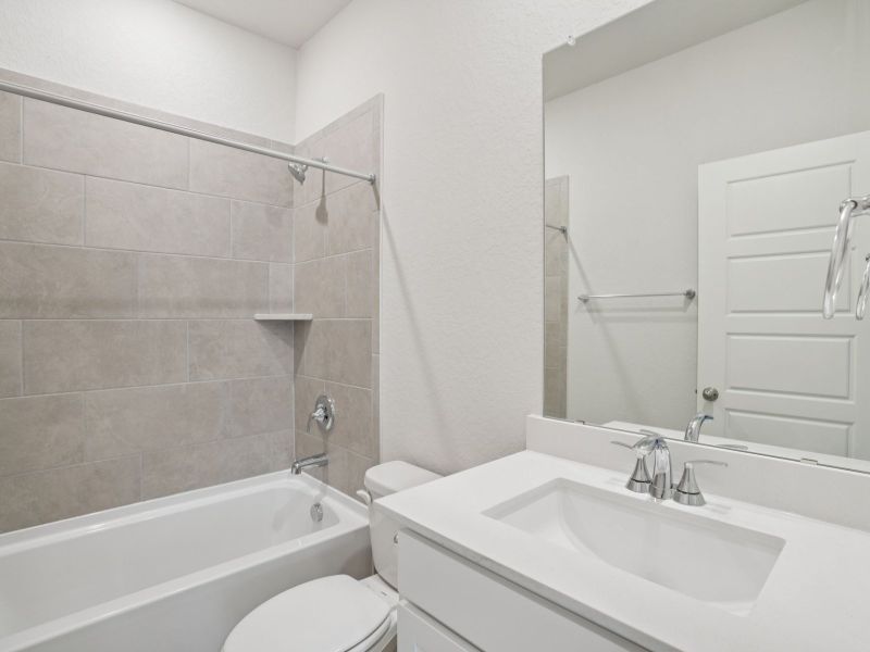 Furnished interior view inside a new home in Arcadia Ridge - Classic Series, San Antonio (Image 9).