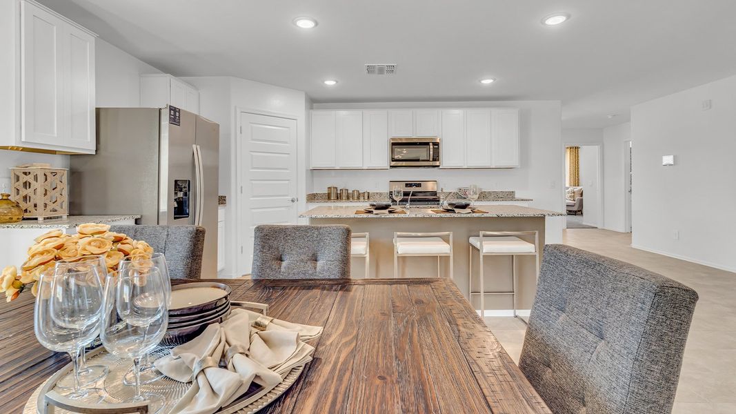 Furnished interior view inside a new home in Senita Crossing, Tucson (Image 15).