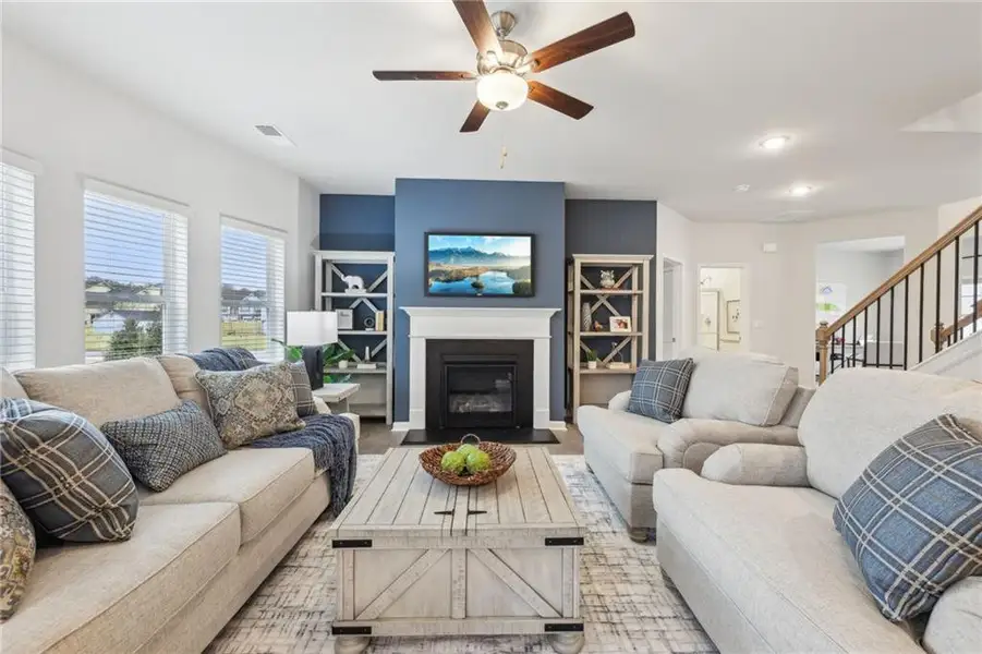 Furnished interior view inside a new home in Stephen's Landing, Loganville (Image 5).