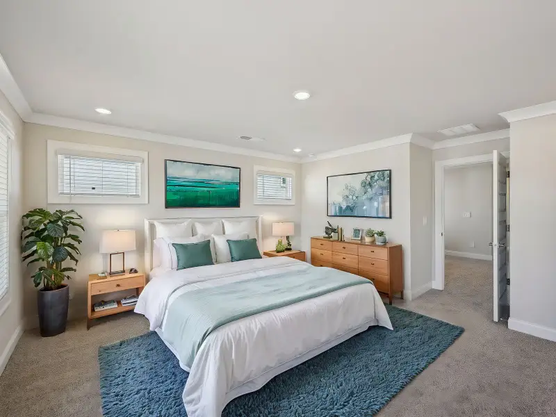 Furnished interior view inside a new home in Martin Springs - Cottage Series, Lawrenceville (Image 6).