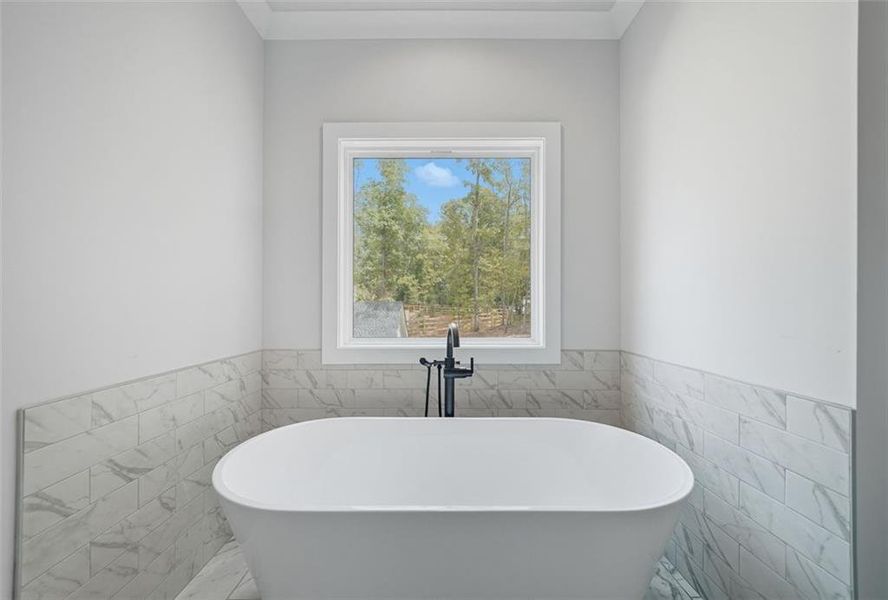 Furnished interior view inside a new home in , Dawsonville (Image 8).