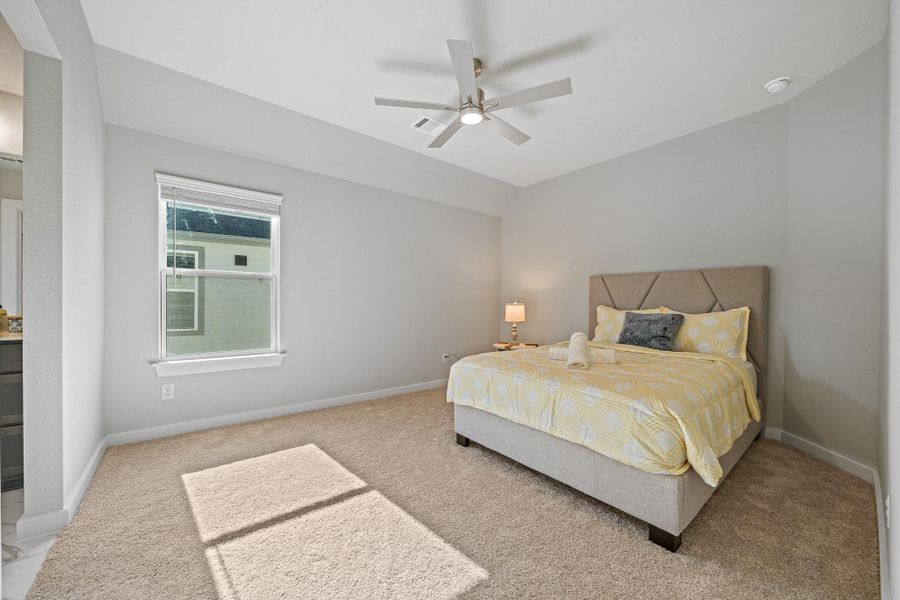 Furnished interior view inside a new home in Morton Creek Ranch, Katy (Image 6).
