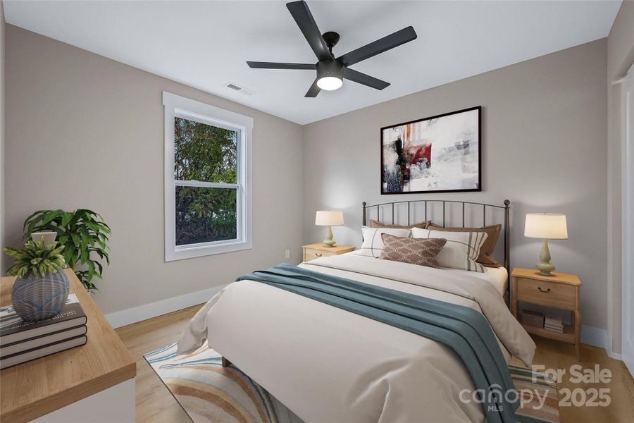Furnished interior view inside a new home in , Maggie Valley (Image 16).