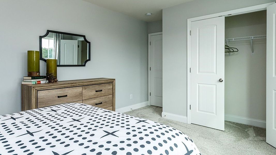 Furnished interior view inside a new home in Station Pointe, Angier (Image 30).