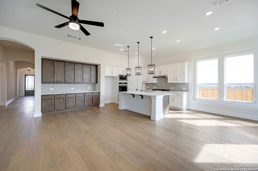 Furnished interior view inside a new home in Mayfair: 50ft. lots, New Braunfels (Image 11).