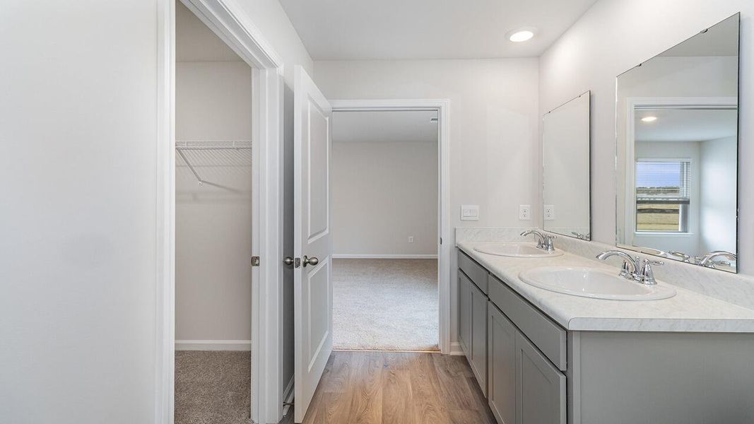 Furnished interior view inside a new home in The Park at Wilkinson, Orangeburg (Image 14).