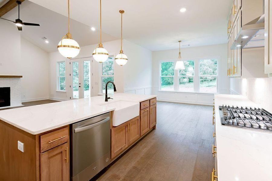 Furnished interior view inside a new home in , Gainesville (Image 6).