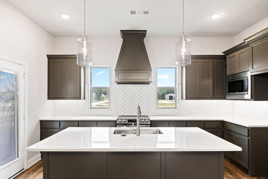 Representative furnished interior of a home built from the The Wilder by Doug Parr Custom Homes in Monarch Manor, Poolville (Image 7).